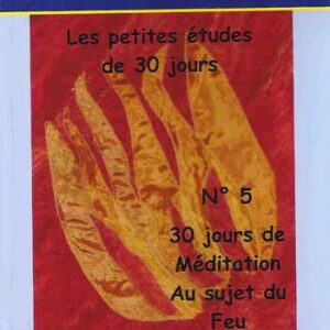 30 Days of Meditations on Fire (in French)